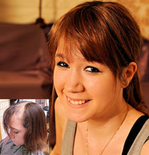 Load image into Gallery viewer, MagicTop hair topper with bangs by TopHair