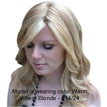 Load image into Gallery viewer, Enchantop human hair topper color warm wheat blonde