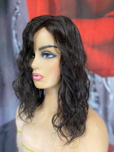 CurlyTop Curly Human Hair Topper