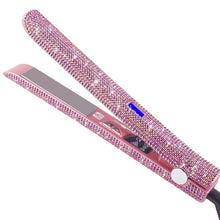 Load image into Gallery viewer, B. Couture Crystal Ceramic Titanium Flat Iron