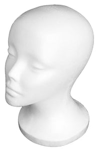 Hair Topper Styrofoam Wig Head and Portable Stand